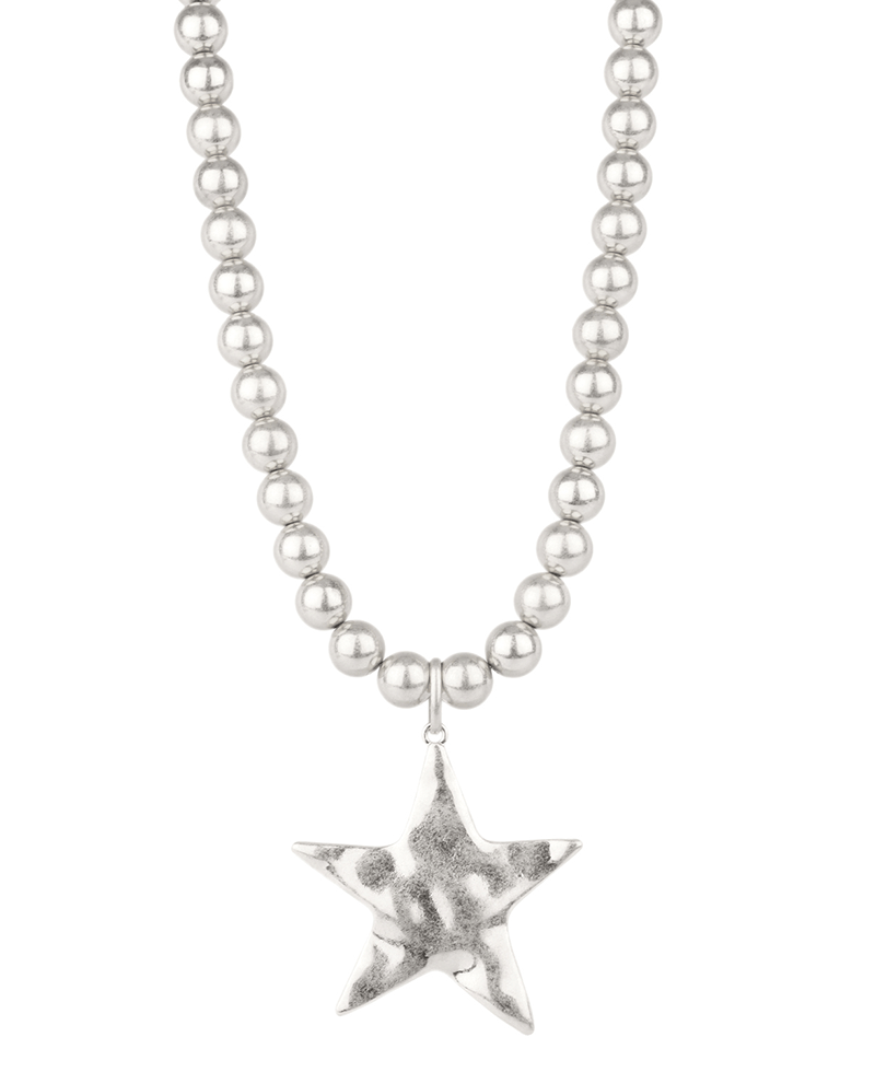 Metal Star CCB Necklace