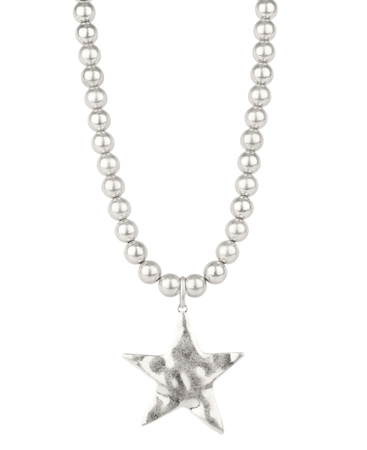 Metal Star CCB Necklace