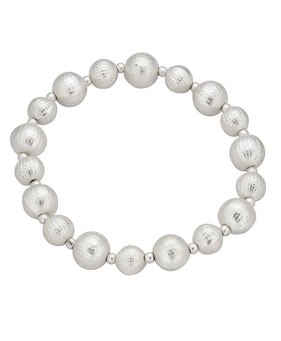 Metal Ball Stretch Bracelet