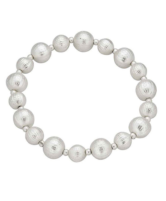 Metal Ball Stretch Bracelet