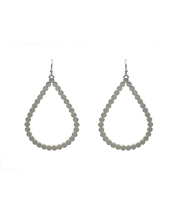 Teardrop Satin Earring