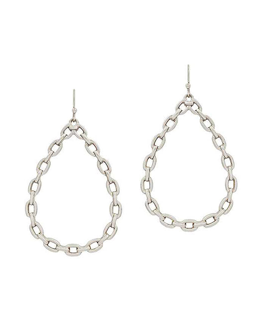 Chain Teardrop Earring