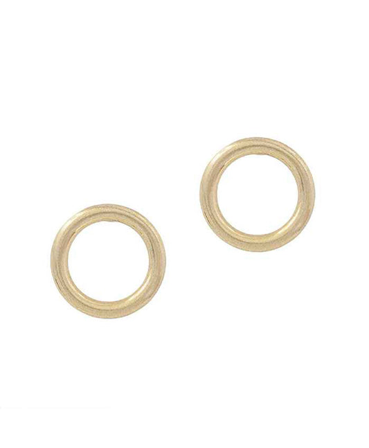 20mm Metal Satin Post Earring