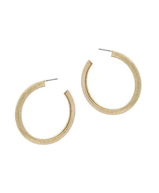 45mm Metal Hoop Earring