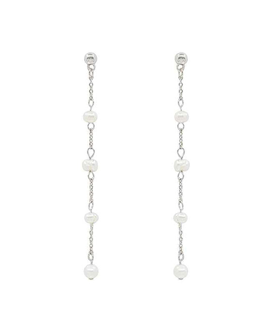 Fresh Water Pearl Chain Earring