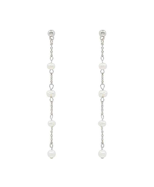 Fresh Water Pearl Chain Earring