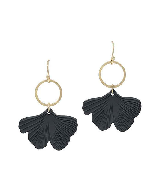 Leaf Painted Earring