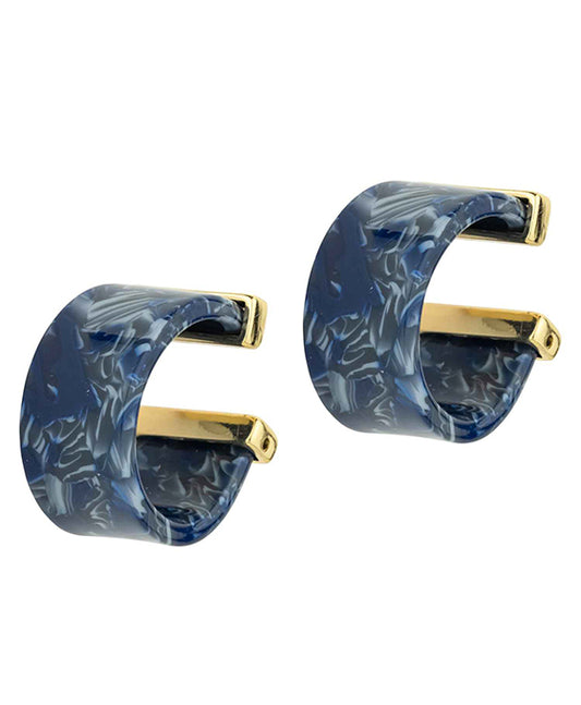 25mm Acetate Hoop Earring