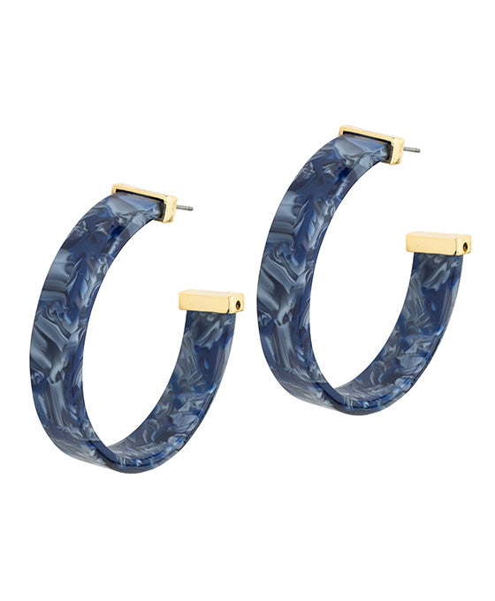 45mm Acetate Hoop Earring