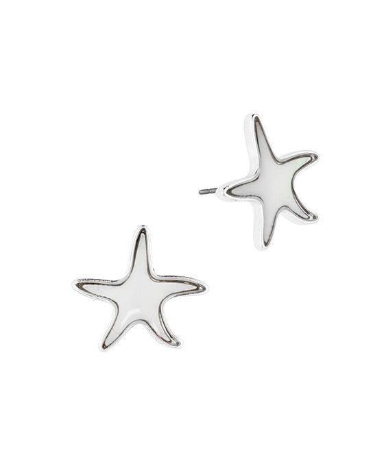 Metal & Metal Starfish Post Earring