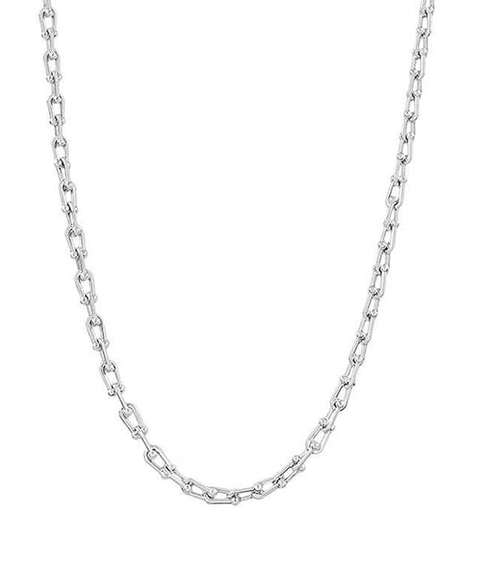 U-Shape Chain Linked Necklace
