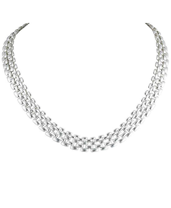 Chain Wide Metal Necklace