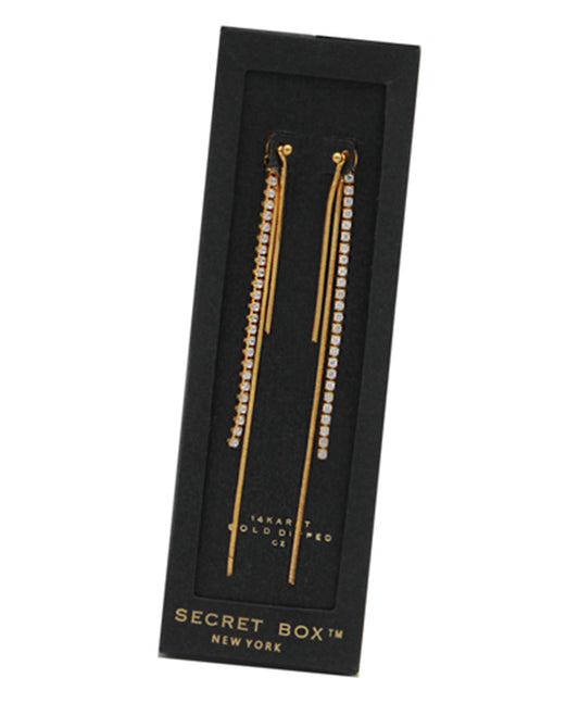 14K Gold Dipped Dorp Cup Chain Earring