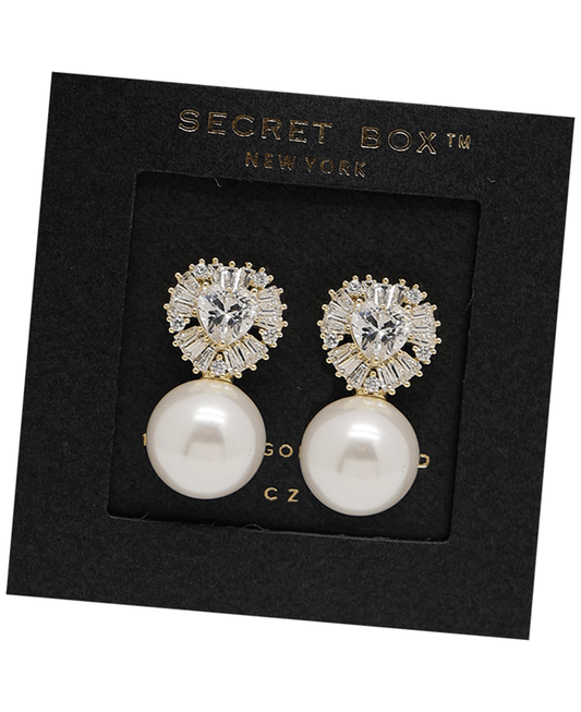 Gold Dipped Pearl Earring