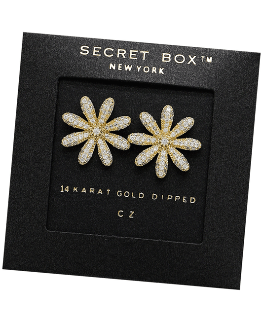Dipped CZ Earring