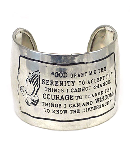 Serenity Prayer Cuff