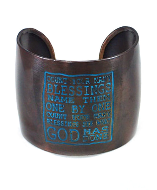 Count Your Blessing Cuff