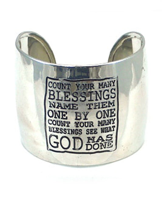 Count Your Blessing Cuff