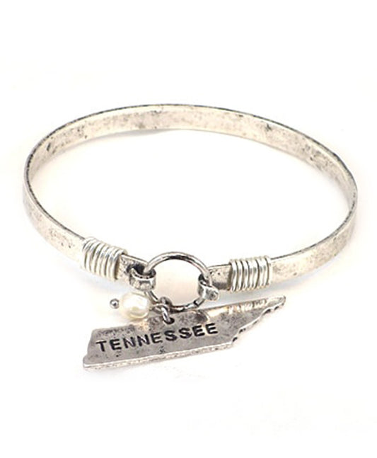 Tennessee State Wire Bracelet