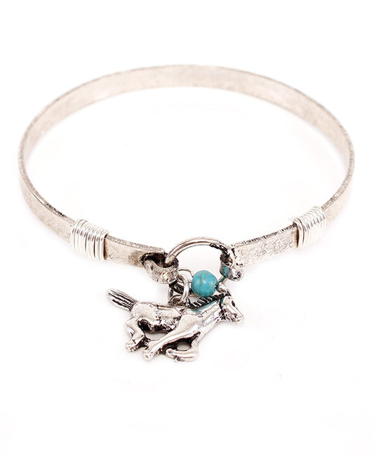 Running Horse Wire Bracelet