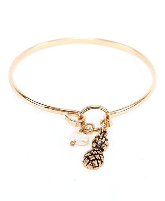 Pineapple Wire Bracelet