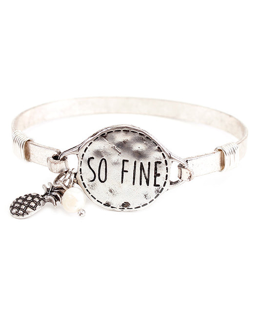 SO FINE Wire Bracelet