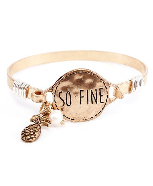 SO FINE Wire Bracelet