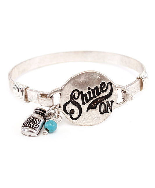 SHINE ON Wire Bracelet