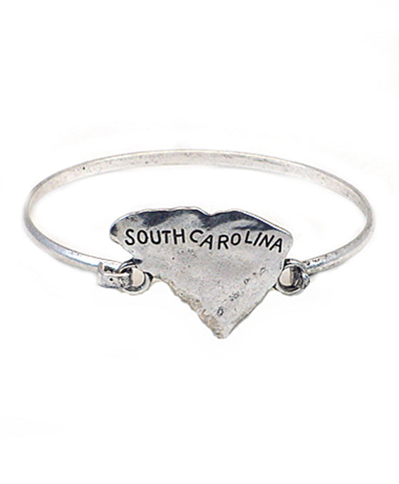 South Caroline State Wire Bracelet