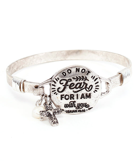 DO NOT FEAR Wire Bracelet