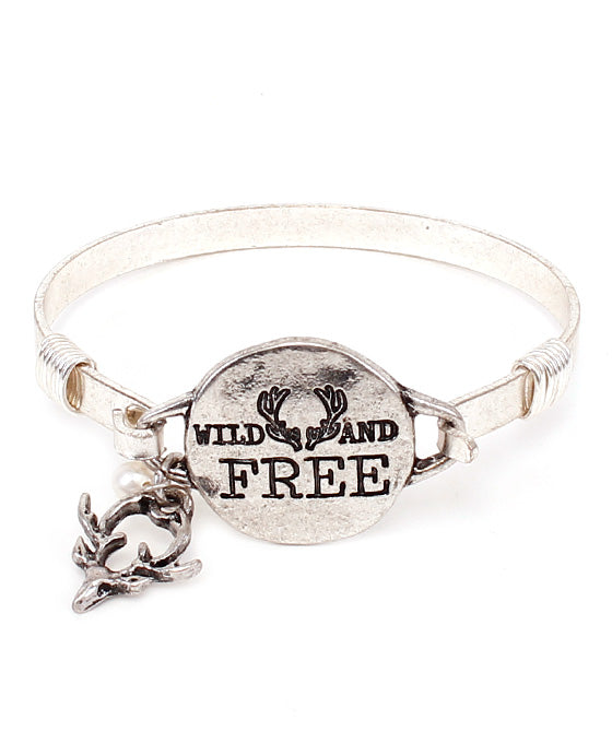 WILD & FREE Wire Bracelet