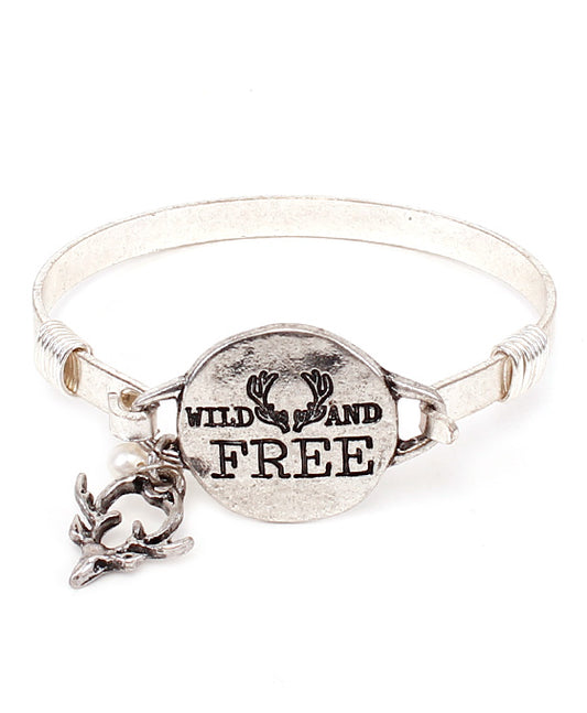 WILD & FREE Wire Bracelet