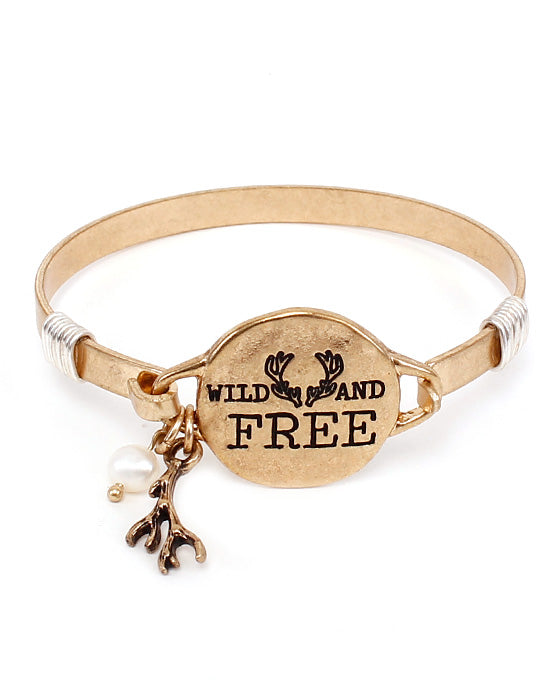 WILD & FREE Wire Bracelet