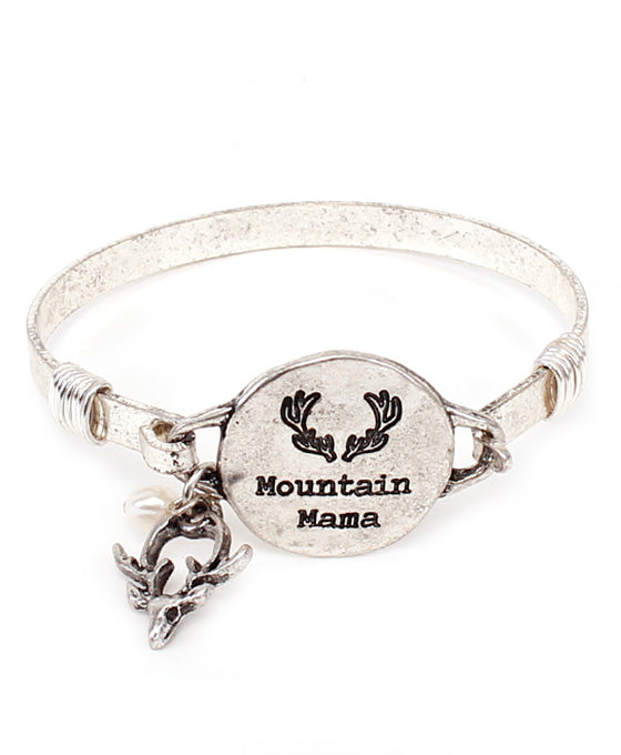 MOUNTAIN MAMA Wire Bracelet