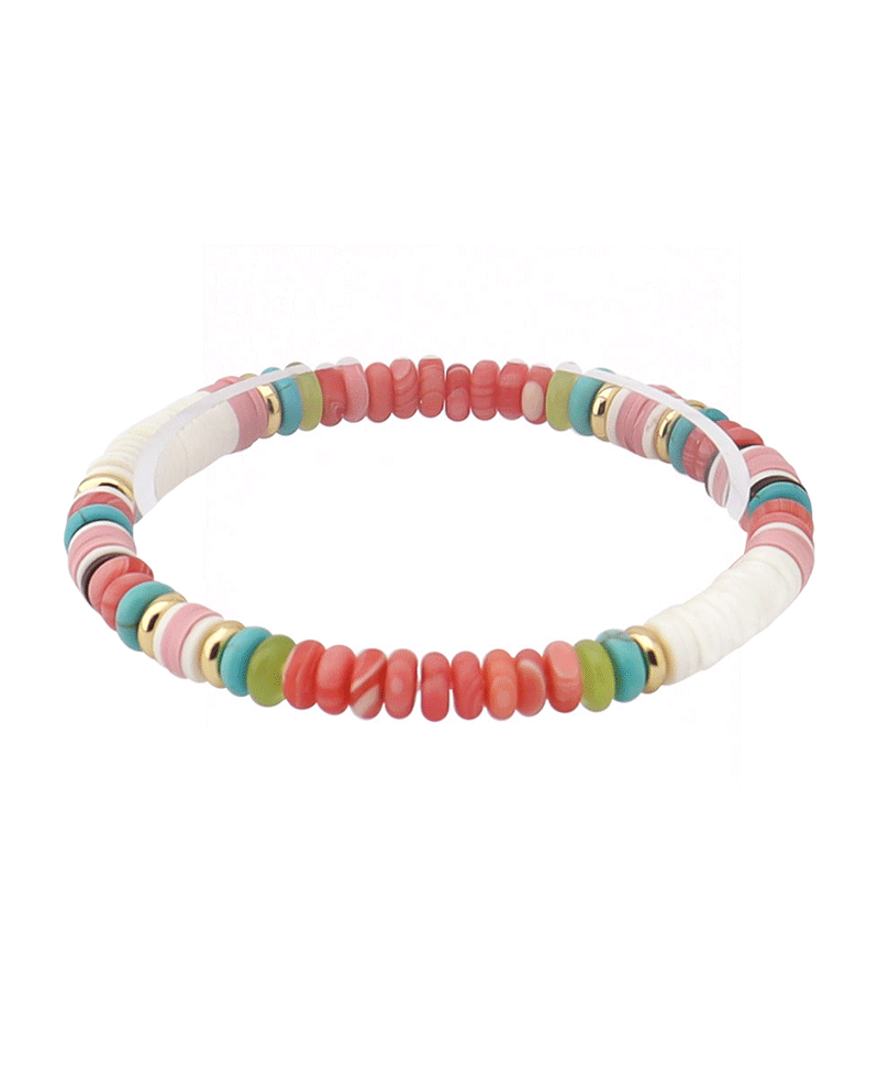 Multi Bead Stretch Bracelet