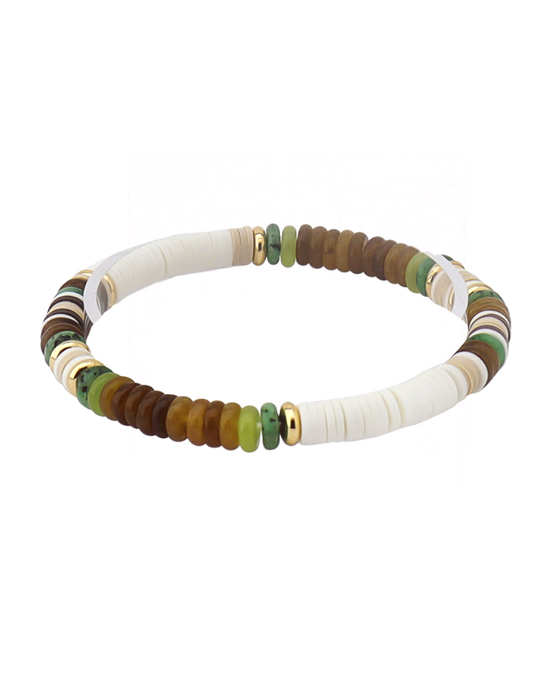 Multi Bead Stretch Bracelet