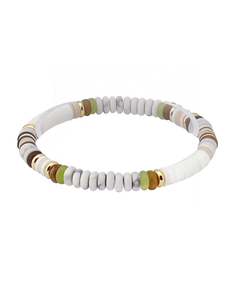 Multi Bead Stretch Bracelet