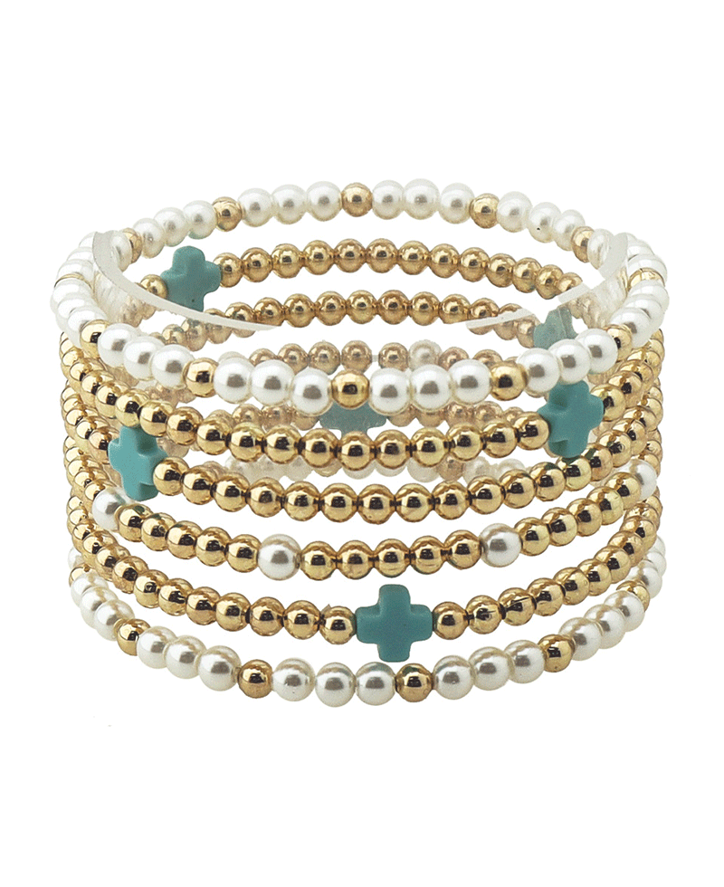 Cross Accent CCB Bracelet