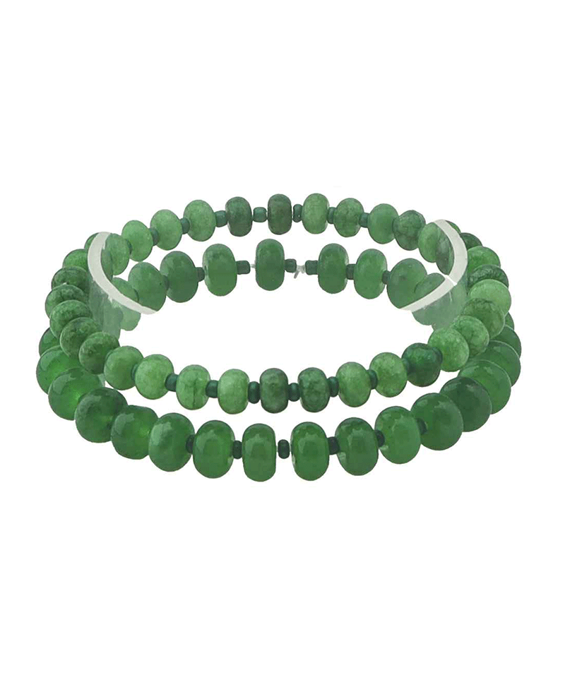 Double Strand Beaded Bracelet