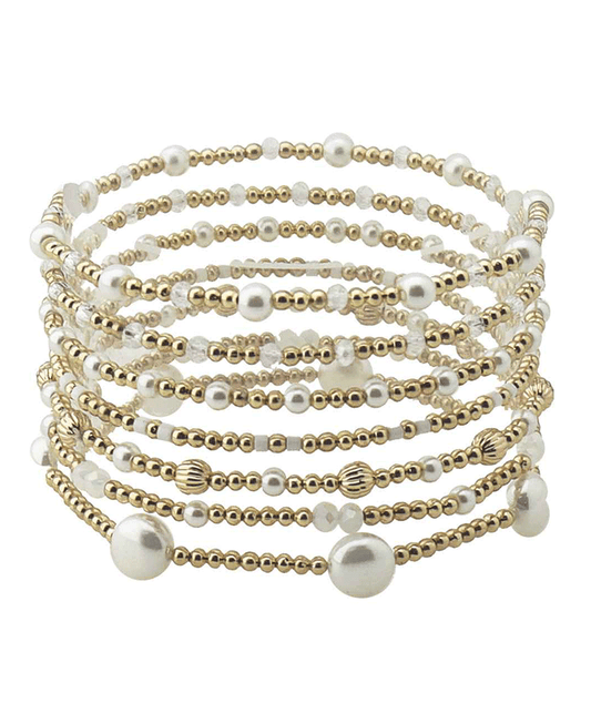 CCB w/ Mixed Pearl Bracelet