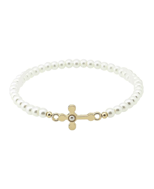 Cross Stretch Bracelet