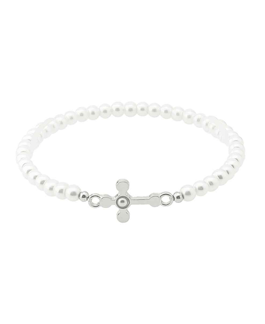 Cross Stretch Bracelet