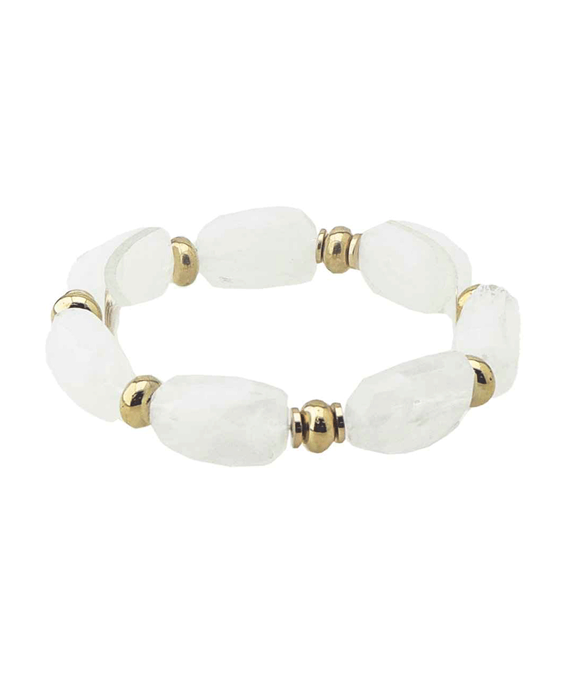 Chunky Beaded Stretch Bracelet