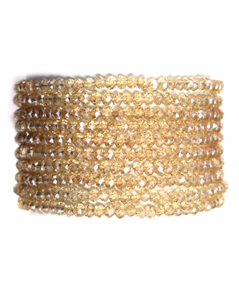 Glass Beads Stackable Bracelet