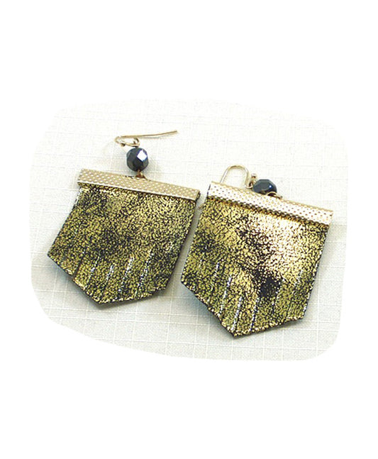 Fashion Leather Earring
