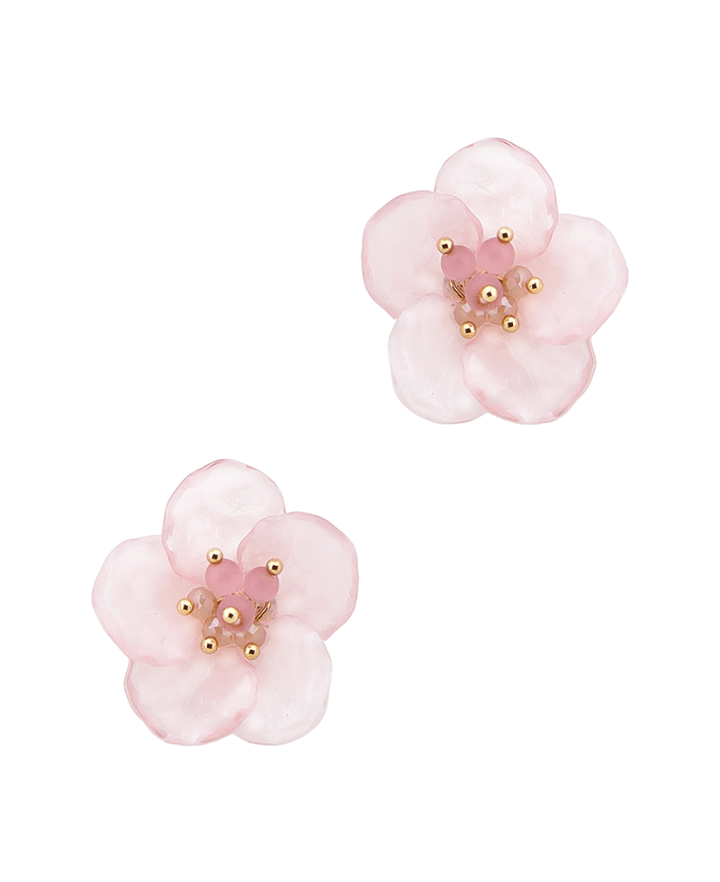 Flower Post Earring