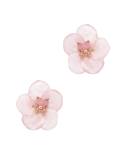 Flower Post Earring