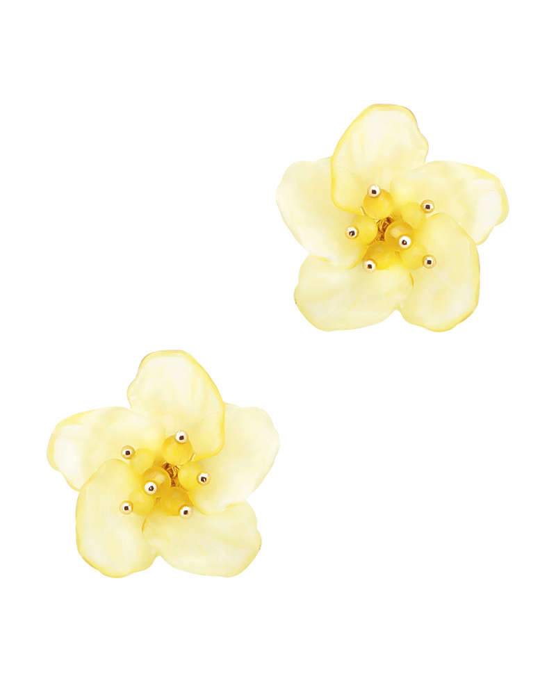 Flower Post Earring