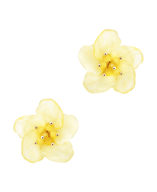 Flower Post Earring
