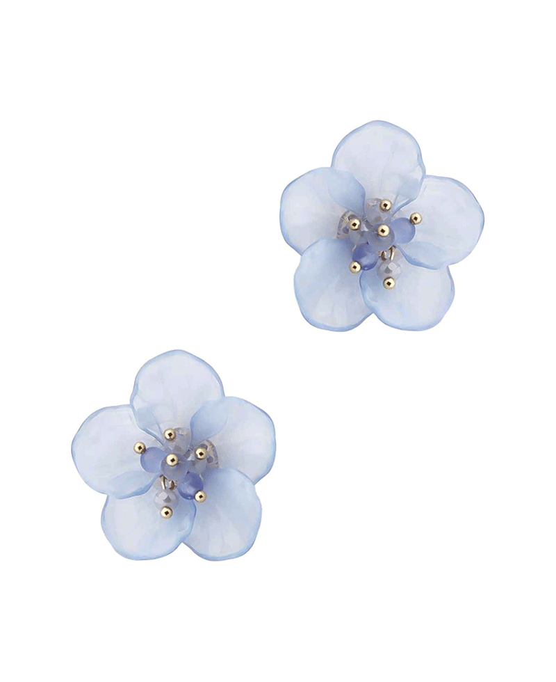 Five Petal Flower Earring